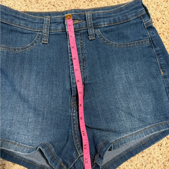 Wild Fable Denim Blue Women's Shorts - Picture 7 of 10